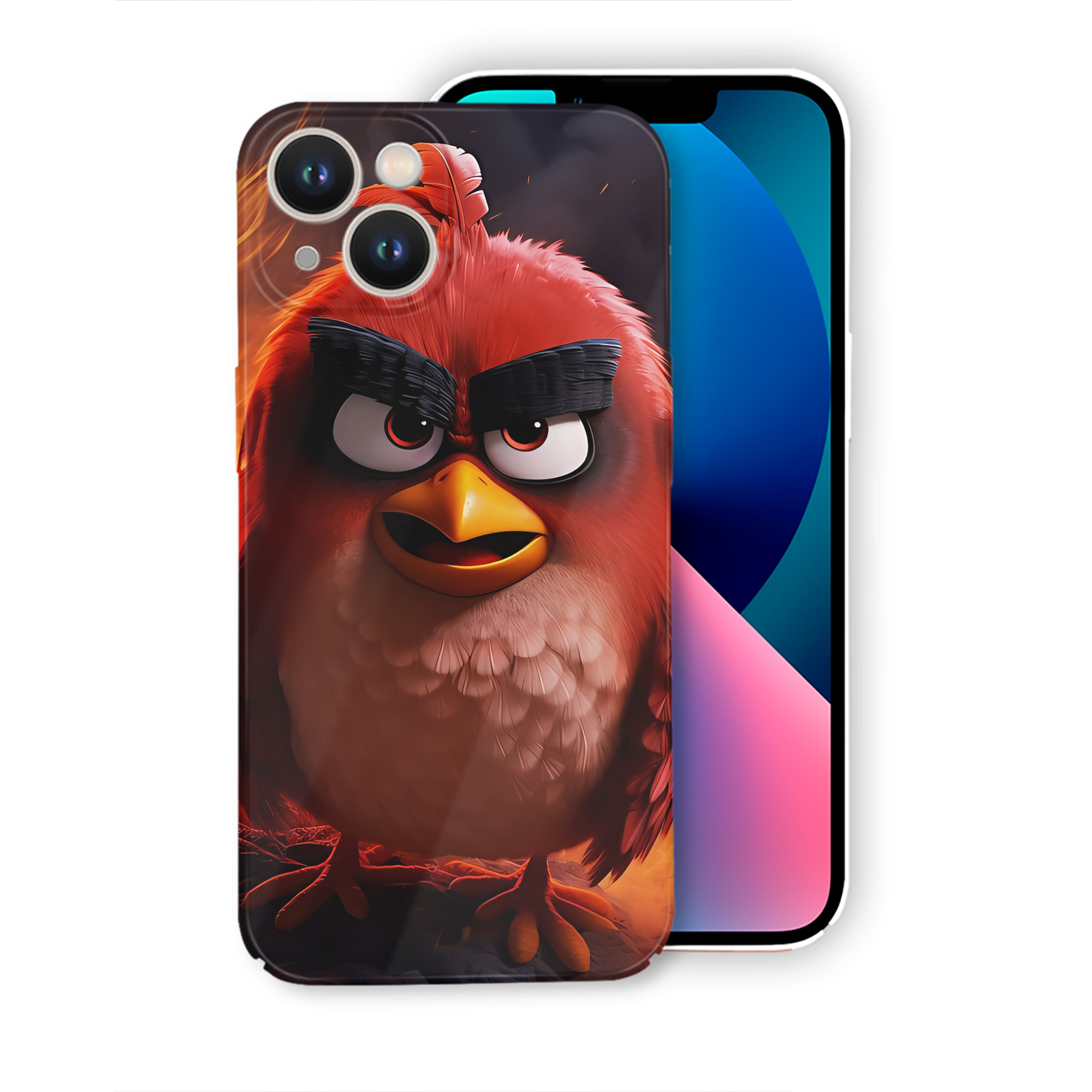 （画像用） Angry Birds アングリーバード 【iPhone 14シリーズ対応】ハードケース